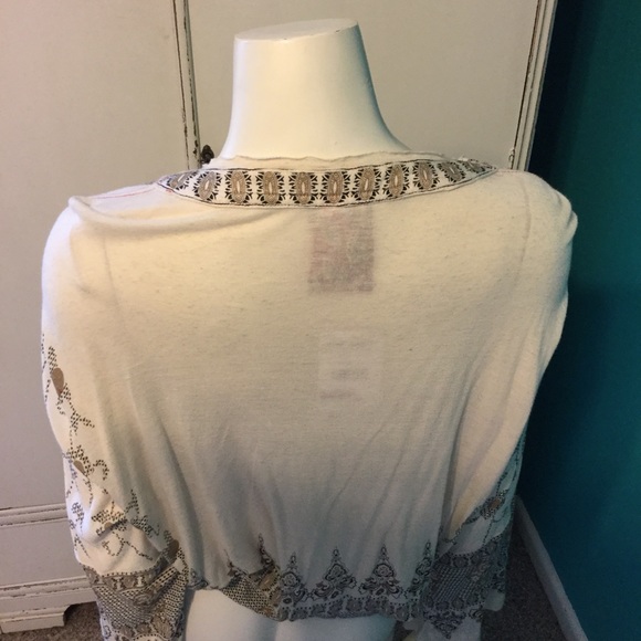 NWT Free People Medallion Print Top - Picture 5 of 6